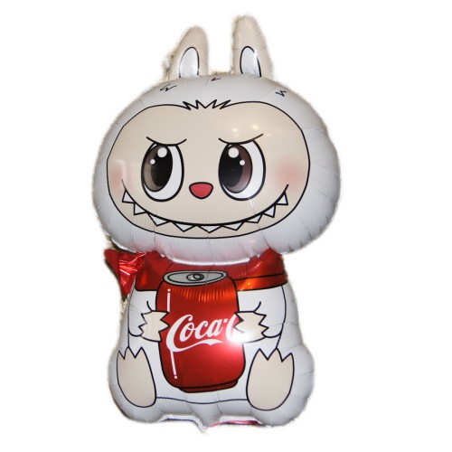 Белый Лабубу с Колой 79 см Белый Лабубу с Колой 79 см