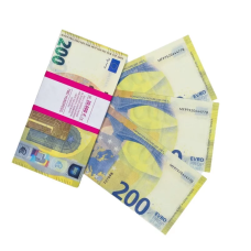 Деньги для выкупа, 200 Евро, 16*8,2 см, 80 шт., AD0000054
