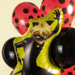 Шар (35''/89 см) Фигура, Супер-кот (Леди Баг), 1 шт., 901794