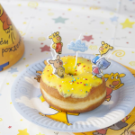 Свечи Оранжевая корова, 7 см, 5 шт. с держат., 501725