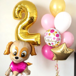 Шар (33''/84 см) Фигура, Щенок, 1 шт., 901749