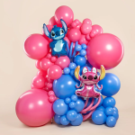 Шар (27''/69 см) Фигура, Любимый монстрик, Яркие ушки (надув воздухом), Розовый, 1 шт., 26989