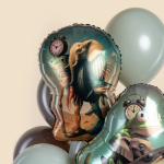 Шар (24''/61 см) Фигура, Мемы, Дизайн №1, 1 шт., 27647