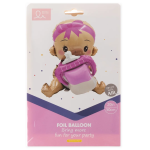 Шар (20''/51 см) Фигура 3D, Малышка Девочка, 1 шт. в уп., 24887