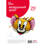 Шар (29''/74 см) Фигура, Любимый Мышонок, 1 шт. в уп., 24459