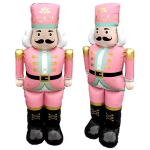 Шар (48''/122 см) Фигура 3D, Щелкунчик, Розовый, 1 шт. в уп., 27143