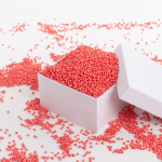 Шарики пенопласт, Малиновый, 2-4 мм, 10 гр., 6521336