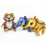 Шар (39''/99 см) Фигура 3D, Тигр, 1 шт. в уп., 19611