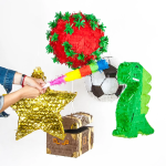 Пиньята Футбольный мяч, Черный/Белый, 30*30 см, 1 шт. в упак. , 6012311-BX