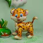 Шар (24''/61 см) Фигура 3D, Леопард, 1 шт. в уп., 24898