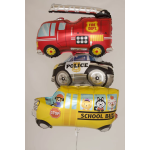 Шар (29''/74 см) Фигура, Полицейская машина, 1 шт., 15446