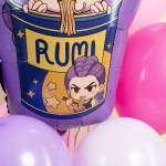 Шар (33''/84 см) Фигура, Девочки Аниме, Дизайн №2, 1 шт., 27461