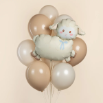 Шар (37''/94 см) Фигура, Барашек, Сатин, 1 шт., 27765