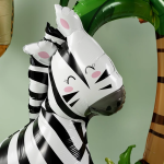 Шар (34''/86 см) Фигура, Зебра, 1 шт. в уп., 23541P