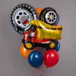 Шар (29''/74 см) Фигура, Гоночное колесо, 1 шт. в уп., 23481P