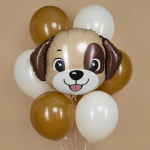 Шар (29''/74 см) Фигура, Милый щенок, 1 шт., 901894