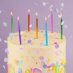 Свечи Ассорти, Металлик, 0,55*9,5 + 1 см, 8 шт. с держат., 630258