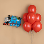 Шар (28''/71 см) Фигура, Маленький паровозик, 1 шт. в уп., 24470