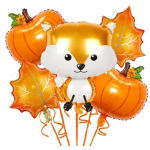 Шар (25''/64 см) Фигура, Лесная Лиса, 1 шт. в уп., 190442P
