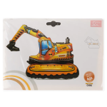 Шар (56''/142 см) Фигура 3D, Экскаватор, 1 шт. в уп., 25020