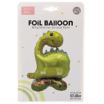 Шар 3D (22''/56 см) Фигура на подставке, Динозаврик, 1 шт. в уп., 24383