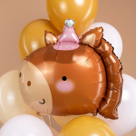 Шар (25''/64 см) Фигура, Лошадка в колпачке, 1 шт., 27532