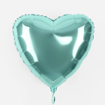 Шар (18''/46 см) Сердце, Тиффани, 1 шт., 201500TU
