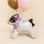 Шар (21''/53 см) Фигура 3D, Бульдог, 1 шт., 26759