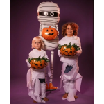 Шар 3D (65''/165 см) Ходячая Фигура, Мумия с тыквой, 1 шт. в уп., 25140-P