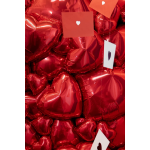Шар (18''/46 см) Сердце, Красный, 1 шт., 201500R