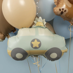 Шар (22''/56 см) Фигура, Полицейская машина, Сатин, 1 шт. в уп., 24608P