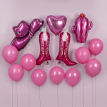 Шар (37''/94 см) Фигура, Стильная шляпа, 1 шт., 23804