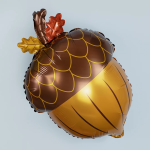 Шар (25''/64 см) Фигура, Желудь, 1 шт. в уп., 21738P