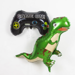 Шар (39''/99 см) Фигура, Динозавр Тираннозавр, Зеленый, 1 шт., R914