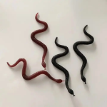 Декоративное украшение, Змеи, Черный/Коричневый, 9*0,7 см, 8 шт., 6232036