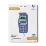 Шар (23''/58 см) Фигура, Мобильный телефон, Голография, 1 шт. в уп., G72252GH-P