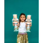 Шар (16''/41 см) Мини-фигура, Щелкунчик, Розовый, 1 шт., G72107