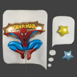 Шар (33''/84 см) Фигура, Человек Паук, 1 шт., L119G