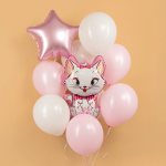 Шар (27''/69 см) Фигура, Кошечка Мари, 1 шт. в уп., 24483