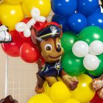 Шар (24''/61 см) Фигура, Щенок Полицейский (надув воздухом), 1 шт. в уп., 26721