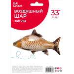 Шар (33''/84 см) Фигура, Рыба, 1 шт. в уп., 24569P