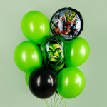 Шар (20''/51 см) Фигура, Голова, Герой Монстр, 1 шт. в уп., 24519