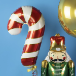 Шар 3D (49''/124 см) Фигура на подставке, Щелкунчик, Зеленый, 1 шт. в уп., 23595