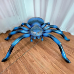 Шар (53''/135 см) Фигура 3D, Паук, Синий, 1 шт. в уп., 19931