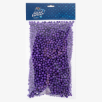 Шарики пенопласт, Фиолетовый, 6-8 мм, 10 гр., 521308