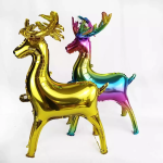 Шар (48''/122 см) Фигура 3D, Олень, Радужный, Градиент, 1 шт. в уп., 21969