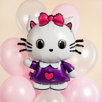 Шар (35''/89 см) Фигура, Маленькая кошечка, 1 шт., 27690