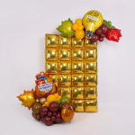 Шар (24''/61 см) Фигура, Кленовый лист, Зеленый, 1 шт. в уп., 21734P