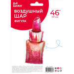 Шар (46''/117 см) Фигура, Губная помада, Розовый, 1 шт. в уп., 15582P