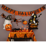 Шар 3D (27''/69 см) Фигура, Привидение с тыквой, 1 шт., 25401